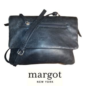 Margot NY Leather Crossbody/Organizer  Bag